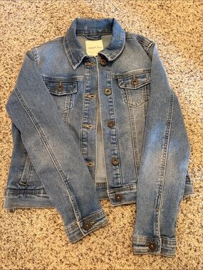 Copper Key Medium Blue Kids' Denim Jacket